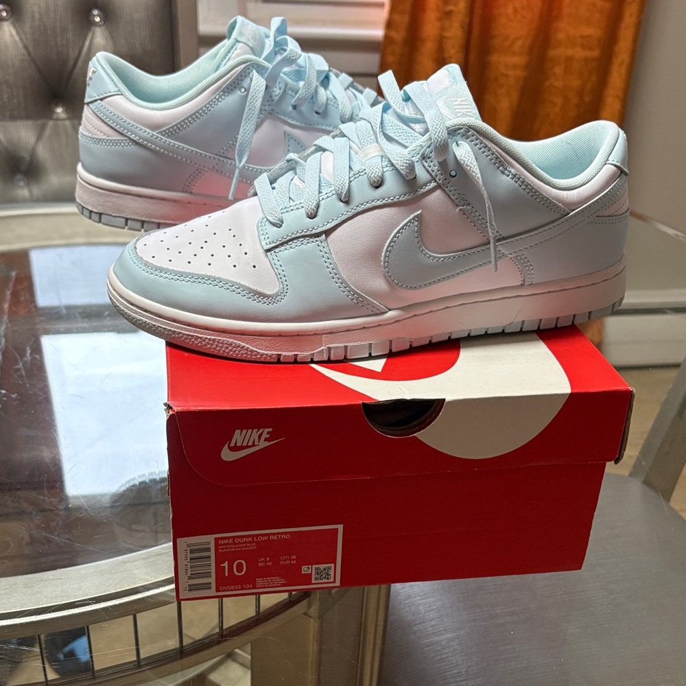 Nike Kids Sky Blue and White Sneakers